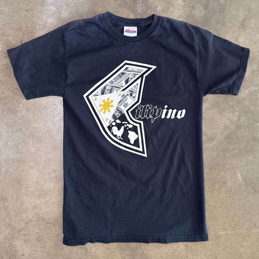 Y2k Famous x Flipino Mens S Tshirt
